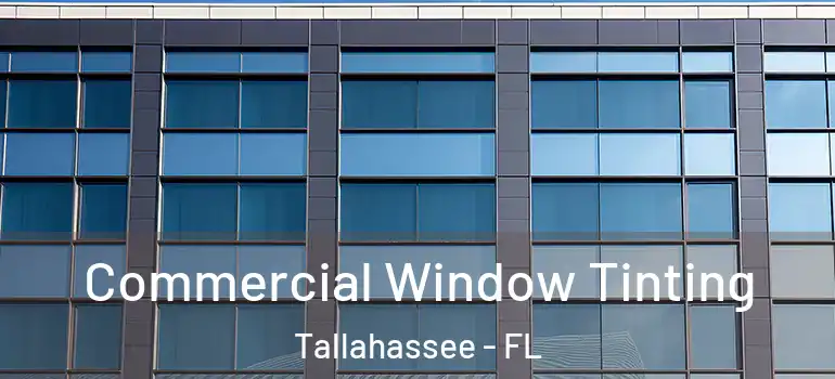 Commercial Window Tinting Tallahassee - FL