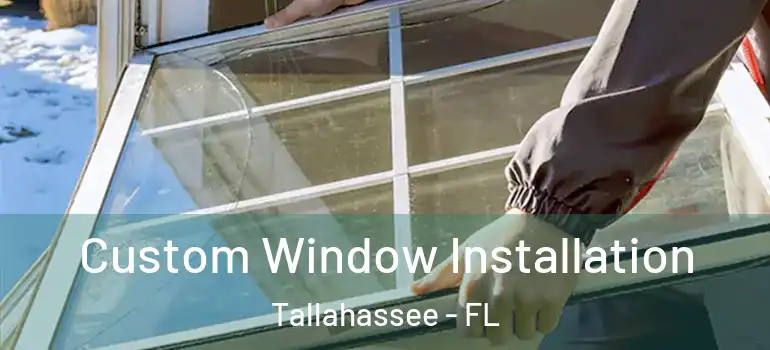 Custom Window Installation Tallahassee - FL