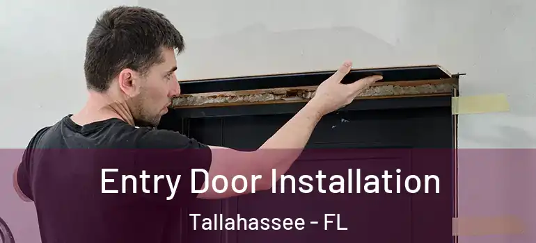 Entry Door Installation Tallahassee - FL