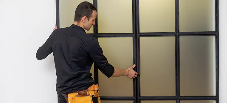 Patio French door installation in Tallahassee, FL