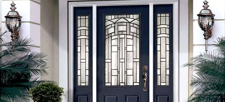 Stained Glass Door Panels in Tallahassee, FL