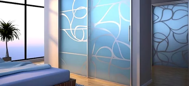 Frosting Glass Cabinet Doors in Tallahassee, FL