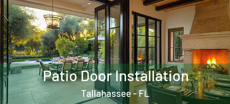  Patio Door Installation Tallahassee - FL