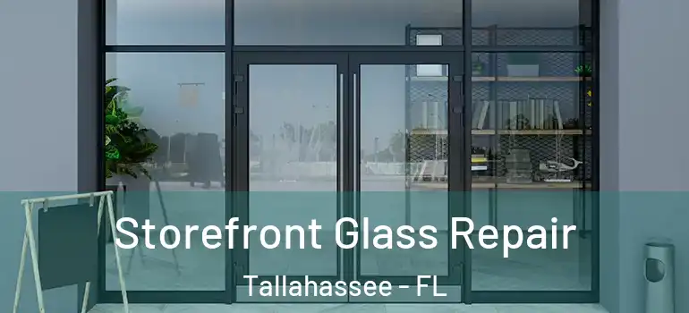 Storefront Glass Repair Tallahassee - FL