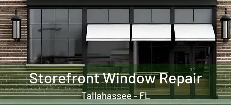 Storefront Window Repair Tallahassee - FL