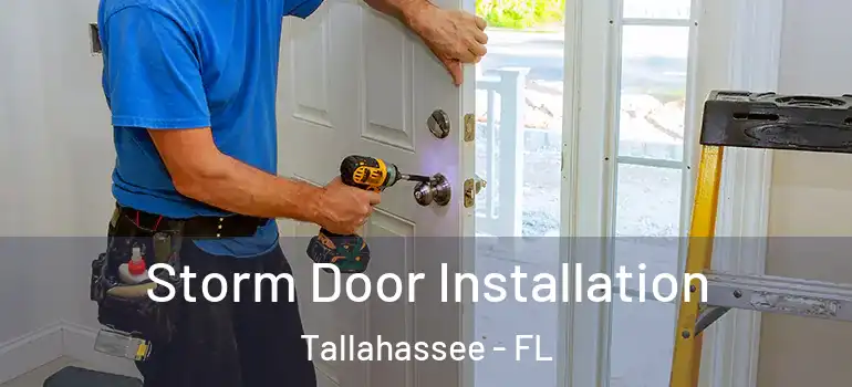 Storm Door Installation Tallahassee - FL