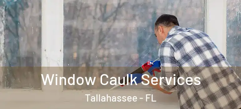 Window Caulk Services Tallahassee - FL