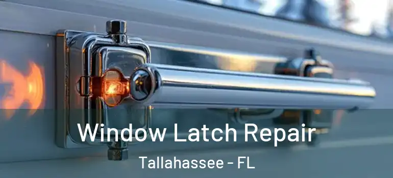 Window Latch Repair Tallahassee - FL