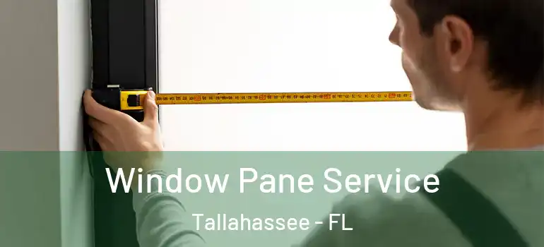 Window Pane Service Tallahassee - FL